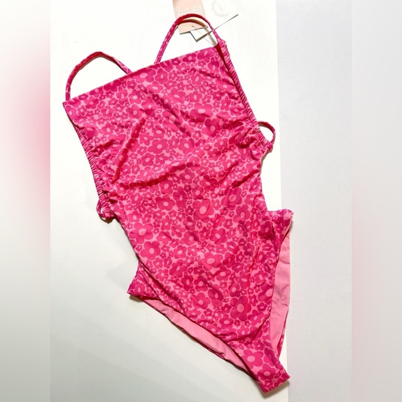🆕 Dippin' Daisy's Gwen One Piece Flower Power Pink One Piece Swimsuit - Picture 2 of 6